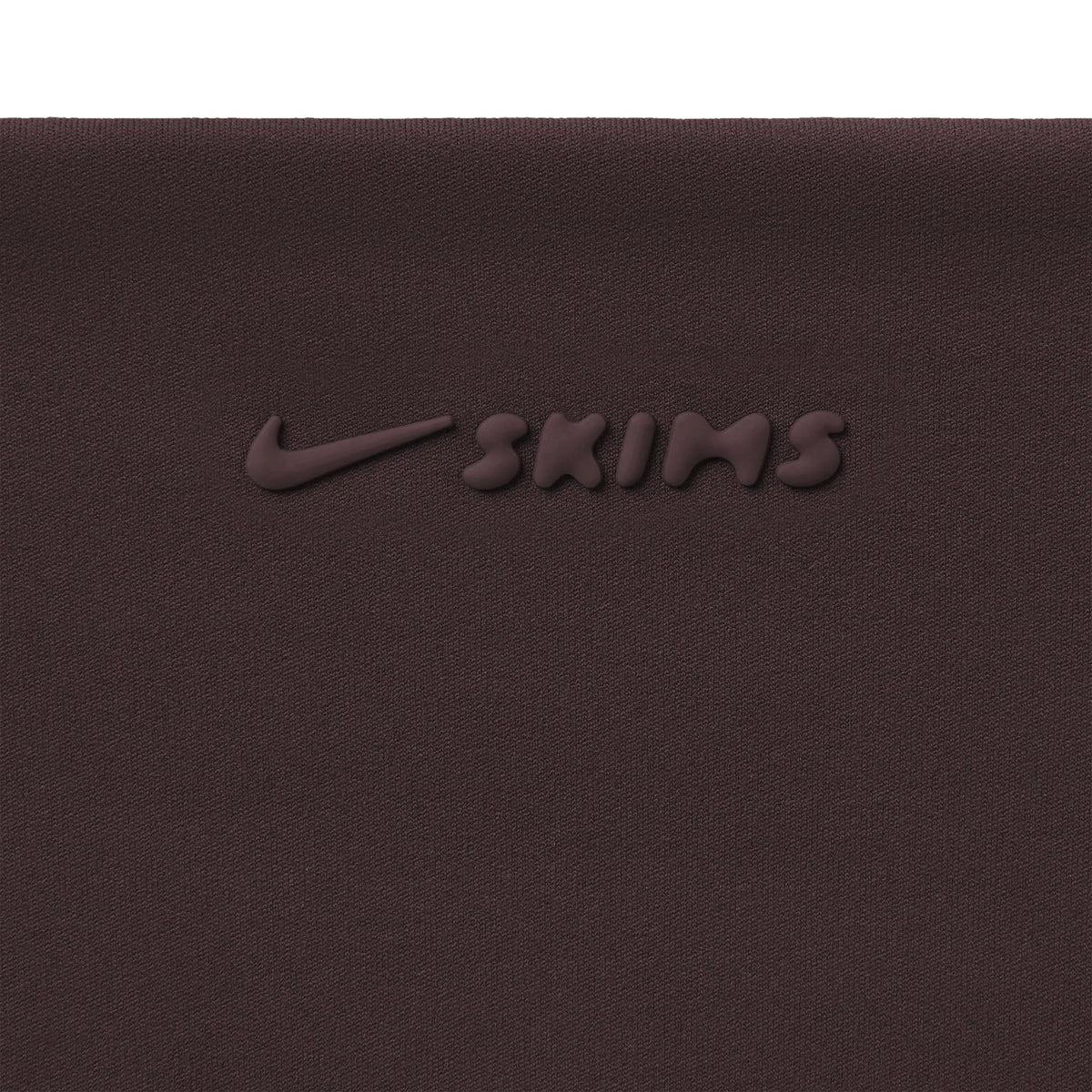 NikeSKIMS MATTE TWIST-FRONT BRA | DARK SEPIA