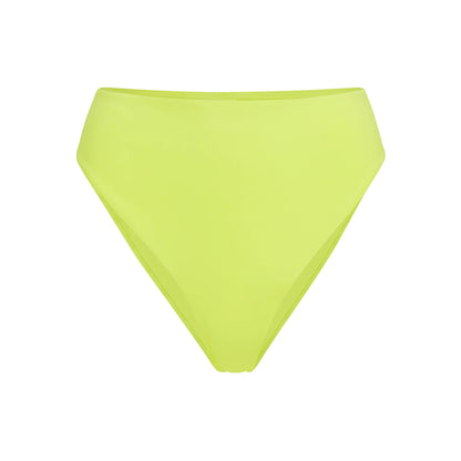 SIGNATURE SWIM HIGH-WAISTED BIKINI BOTTOM | SPHENE