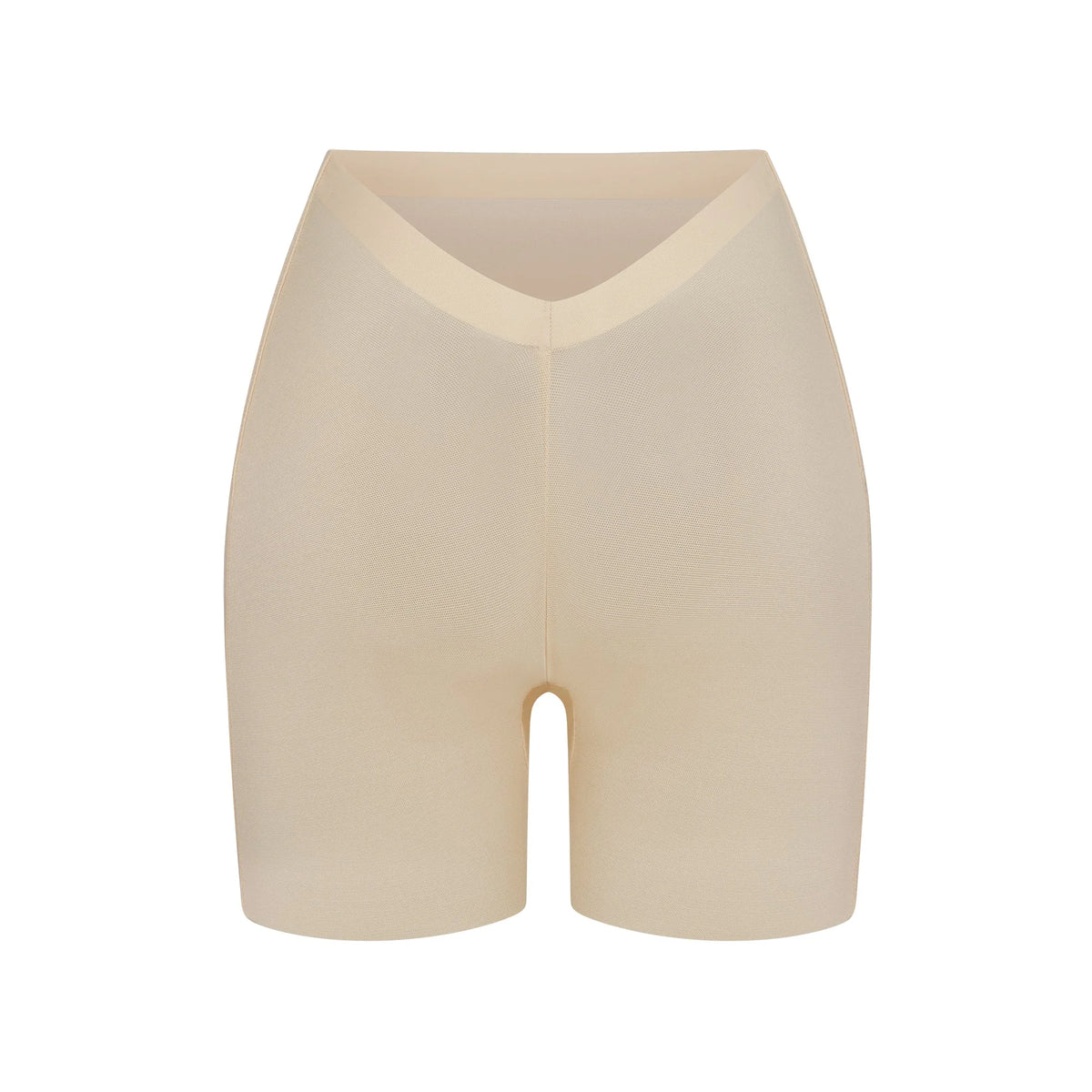 SHEER SCULPT LOW BACK SHORT | SAND