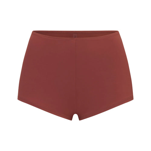 SIGNATURE SWIM SHORT BIKINI BOTTOM | HENNA