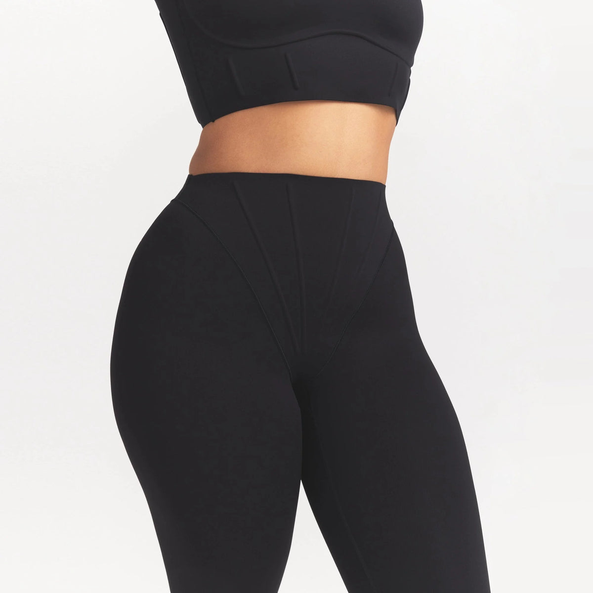 NikeSKIMS MATTE CORSET 26" LEGGING | OBSIDIAN