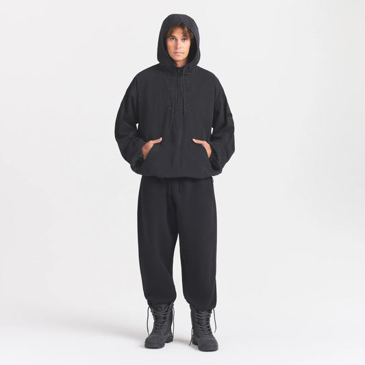 WOVEN MENS ANORAK JACKET | ONYX