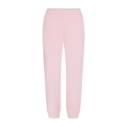 COTTON FLEECE JOGGER | CHERRY BLOSSOM