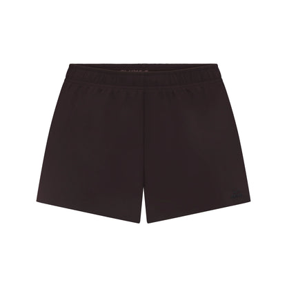 NikeSKIMS STRETCH NYLON RUNNER SHORT | DARK ROAST