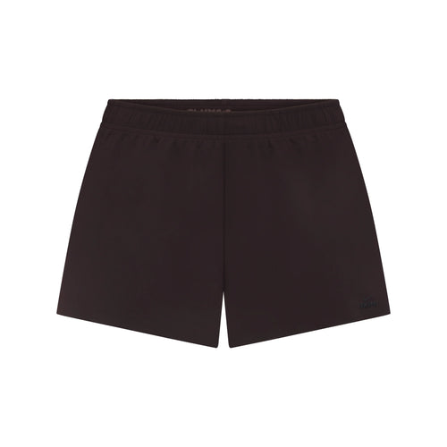 NikeSKIMS STRETCH NYLON RUNNER SHORT | DARK ROAST