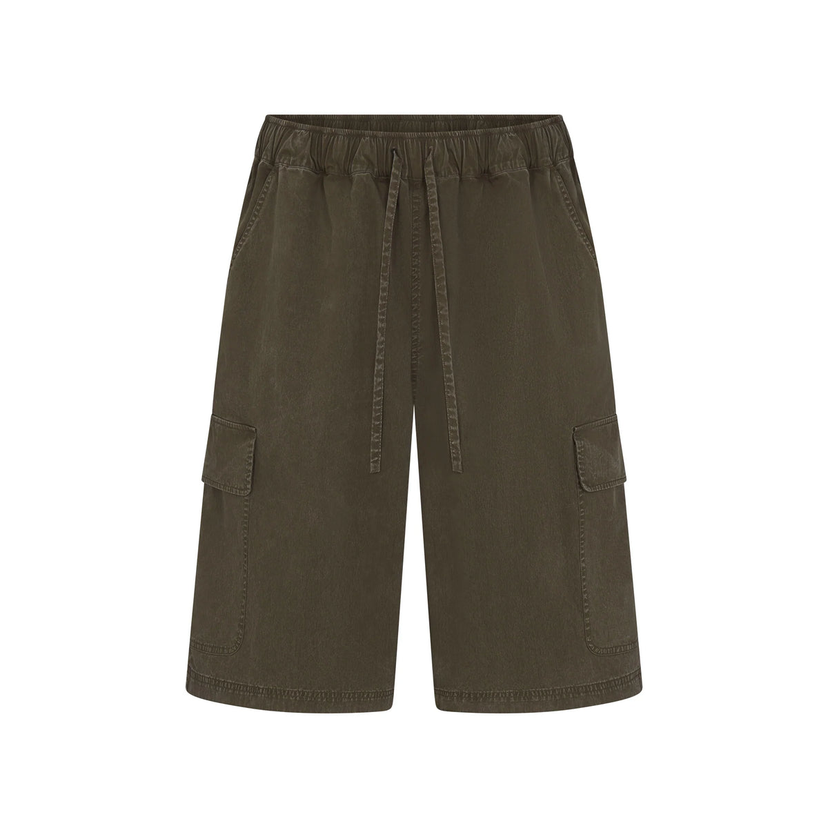 WOVEN MENS RELAXED CARGO SHORT | JUNGLE