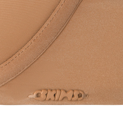 WEIGHTLESS SCOOP BRA | OCHRE