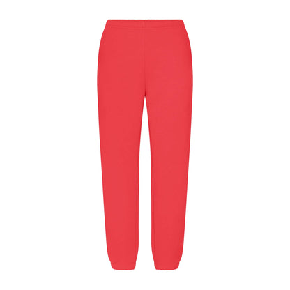 COTTON FLEECE JOGGER | WASHED RED