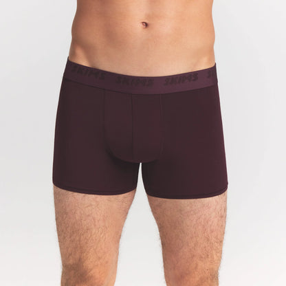 SKIMS STRETCH MENS 3" BOXER BRIEF 5-PACK | RAVEN CURRANT MULTI