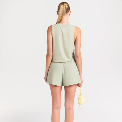NikeSKIMS STRETCH NYLON 5" TRACK SHORT | TALC