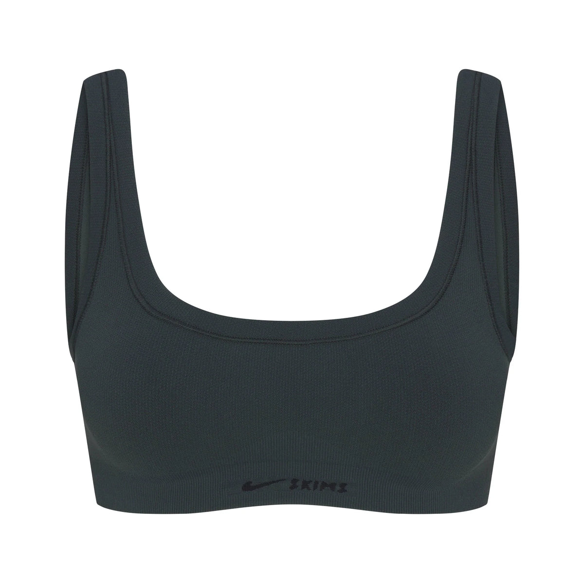 NikeSKIMS VINTAGE SEAMLESS SCOOP NECK BRA | DARK TEAL
