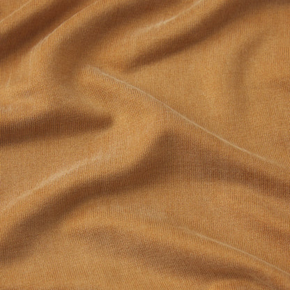 CUPRO JERSEY WRAP MINI DRESS | ALMOND