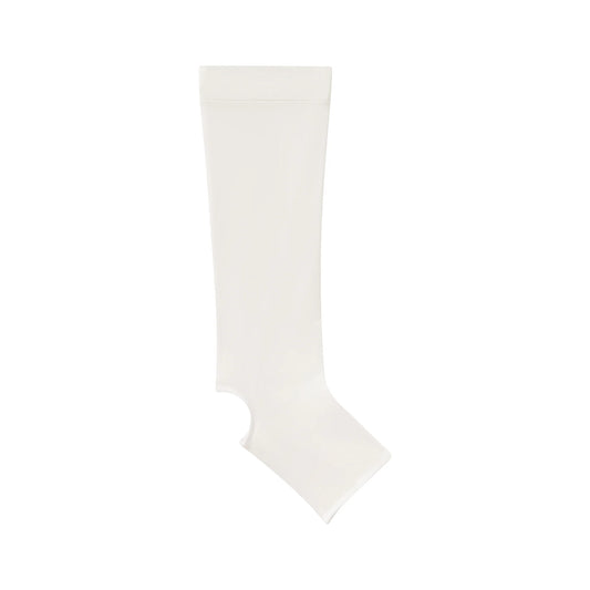 HOSIERY OPEN TOE KNEE HIGH SOCK | SNOW