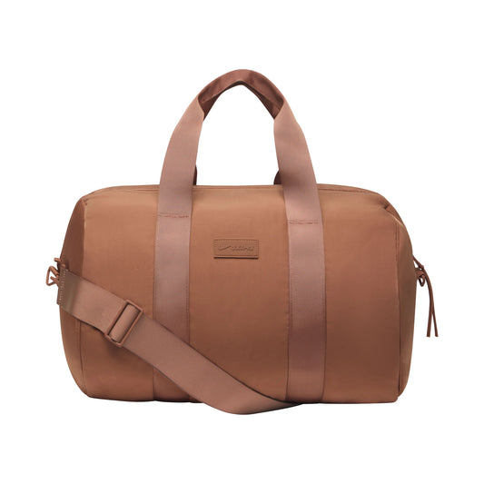 NikeSKIMS ACCESSORIES PUFFER GYM BAG | CAROB BROWN