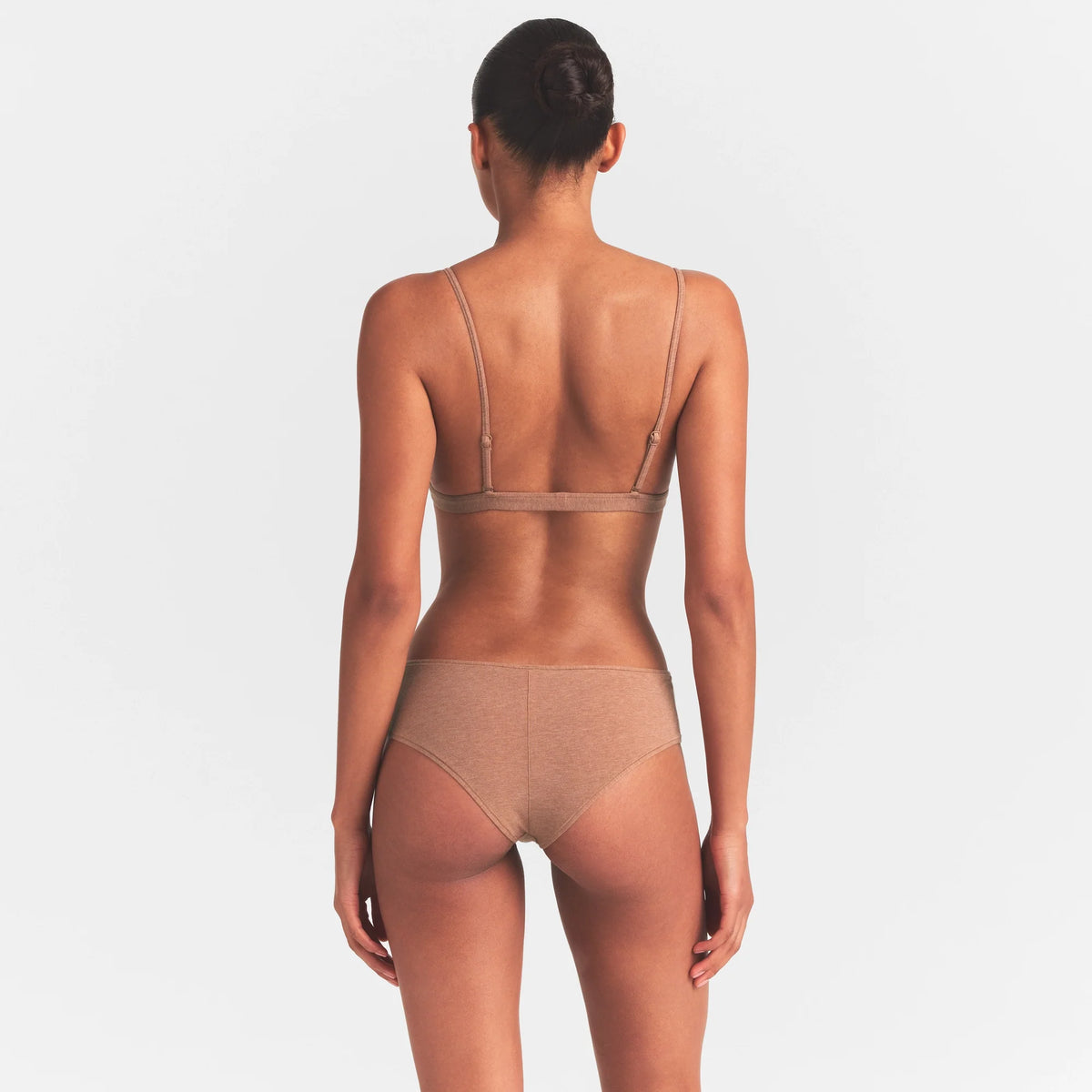 EVERYDAY COTTON TRIANGLE BRALETTE | SIENNA HEATHER