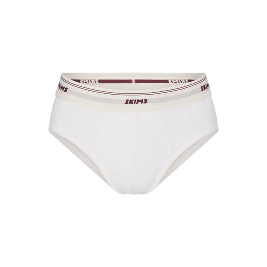SKIMS COTTON RIB MENS BRIEF | CHALK