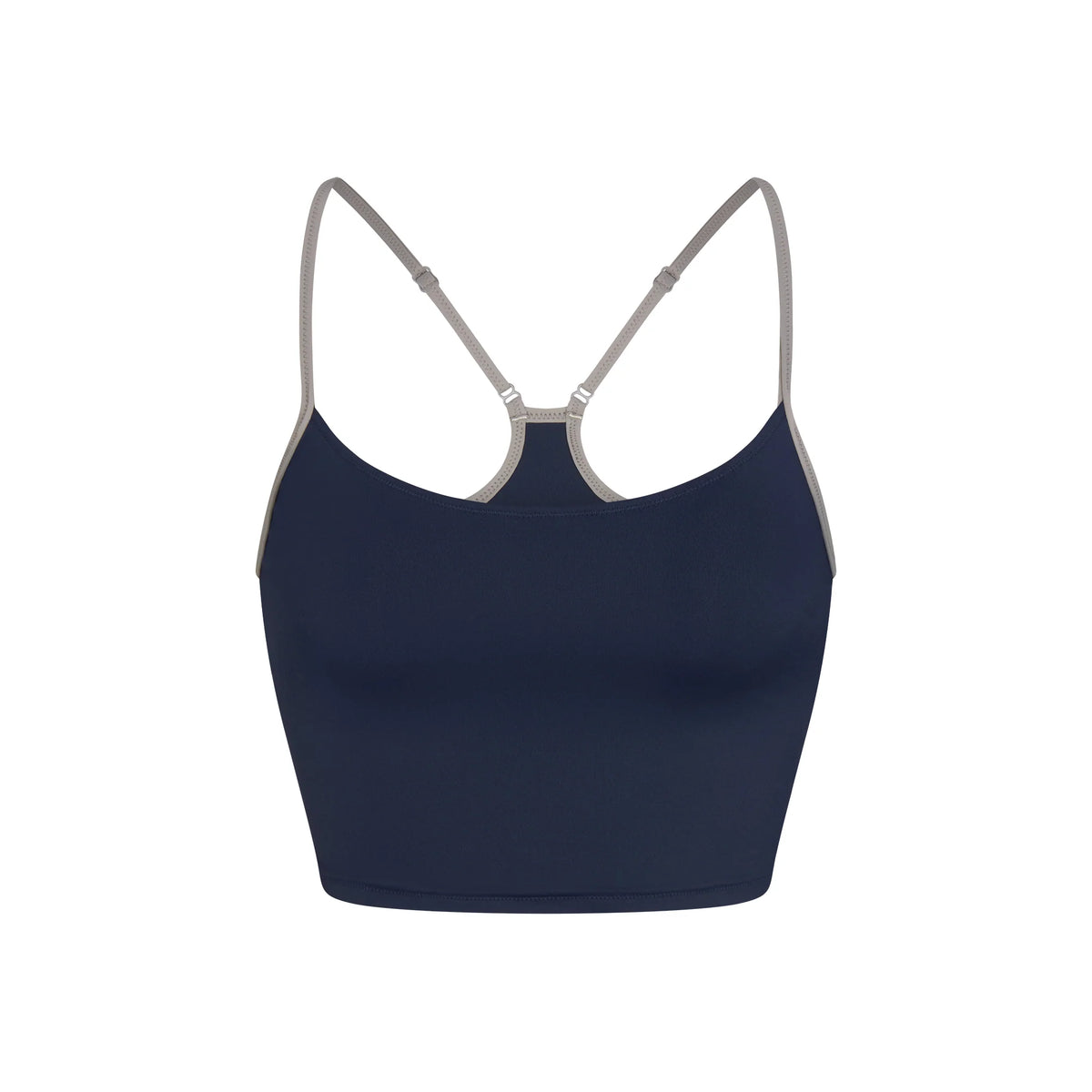 SIGNATURE SWIM CAMI TOP | NAVY CONTRAST
