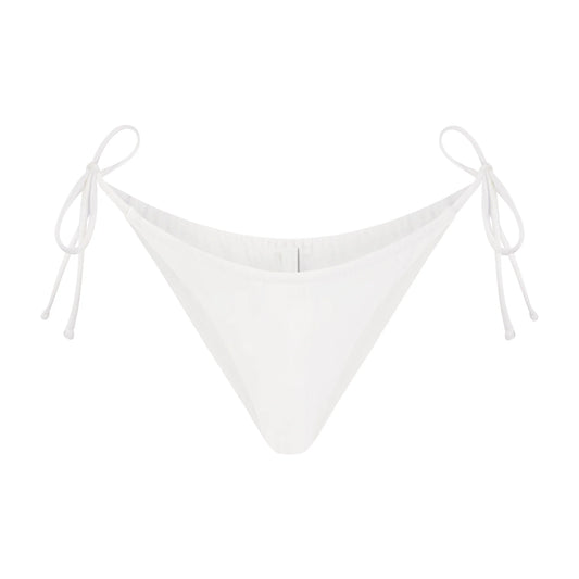 SIGNATURE SWIM TIE SIDE BIKINI BOTTOM | SNOW