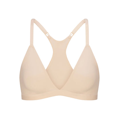 FITS EVERYBODY RACERBACK TRIANGLE BRALETTE | SAND