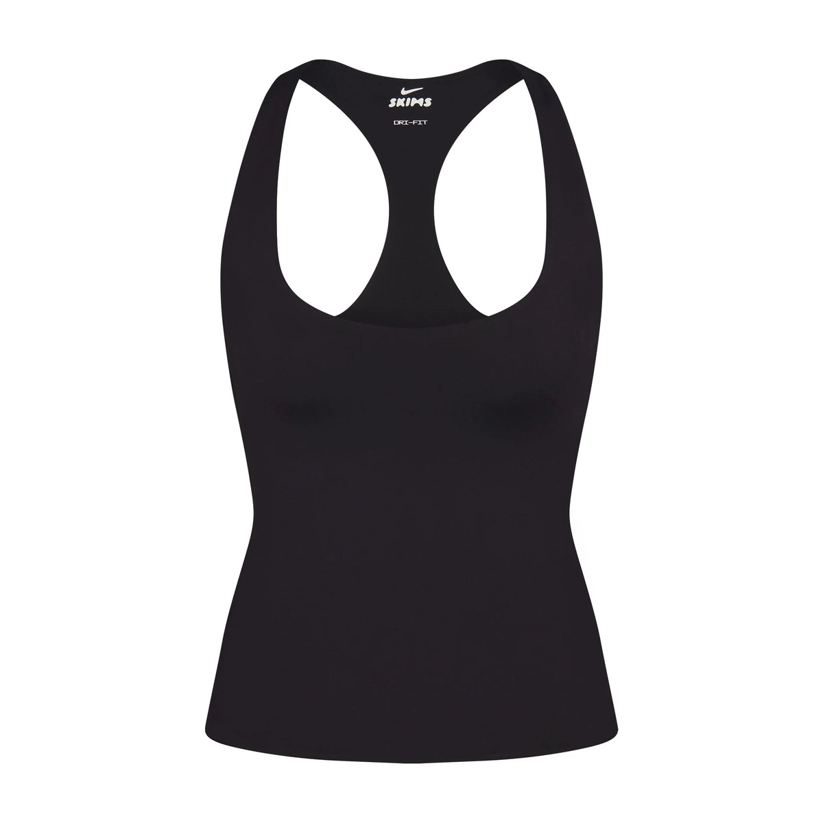 NikeSKIMS MATTE RACERBACK TANK | OBSIDIAN