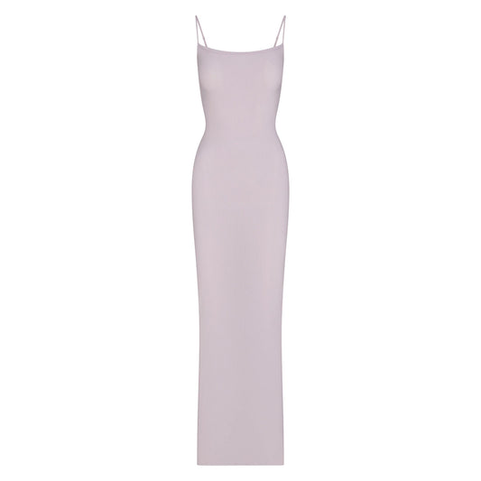 SOFT LOUNGE LONG SLIP DRESS | IRIS MICA
