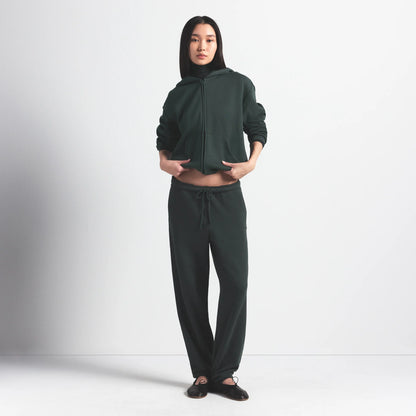 COTTON FLEECE JOGGER | SPRUCE