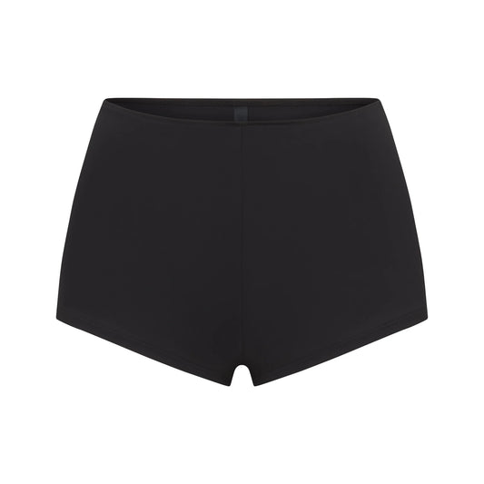 SIGNATURE SWIM SHORT BIKINI BOTTOM | ONYX