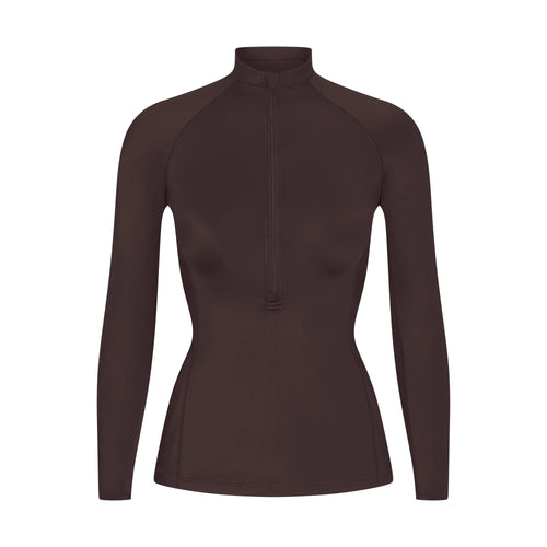 NikeSKIMS SHINE LONG SLEEVE HALF ZIP | PHOENIX