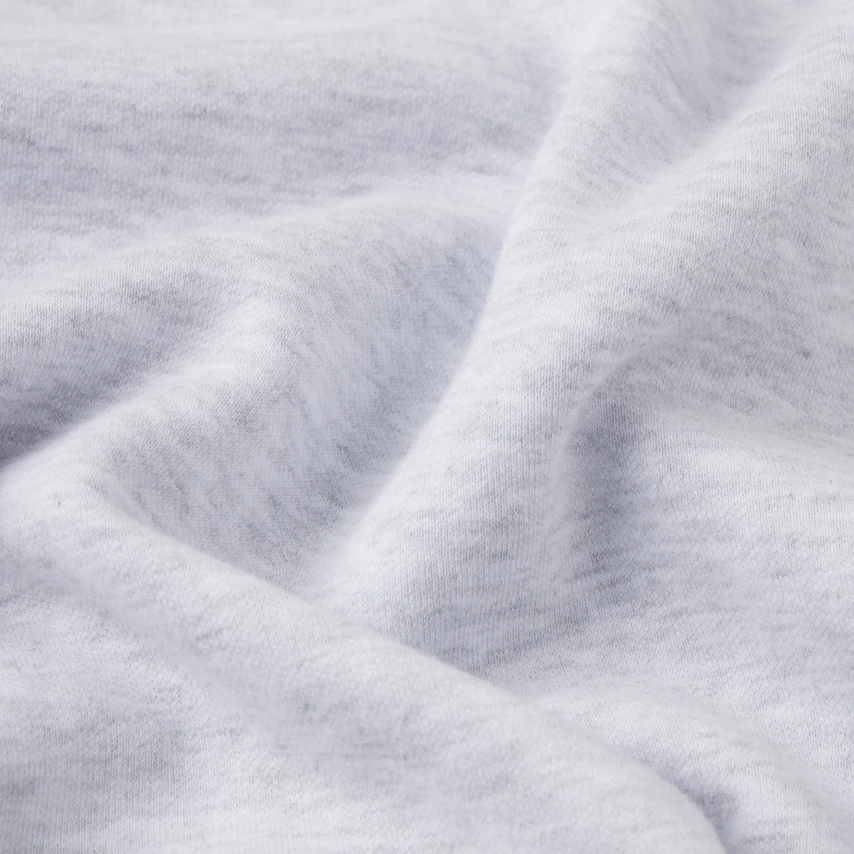 COTTON FLEECE OVERSIZED SLEEVELESS HOODIE | LIGHT HEATHER GREY
