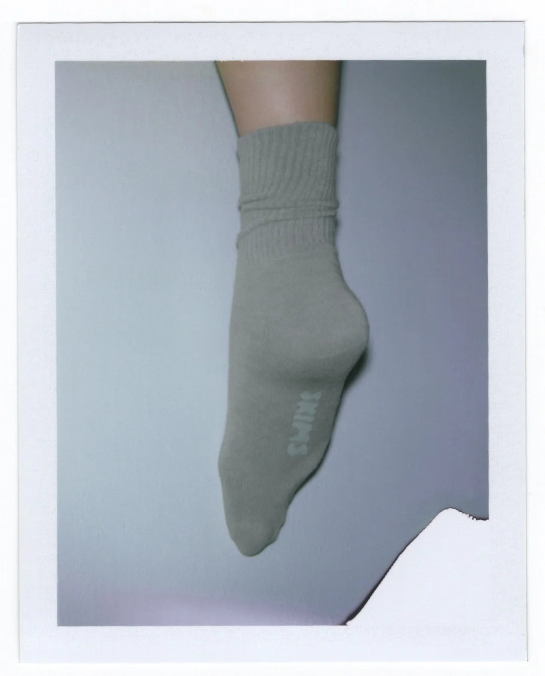 RIBBED CREW SOCK | MINERAL