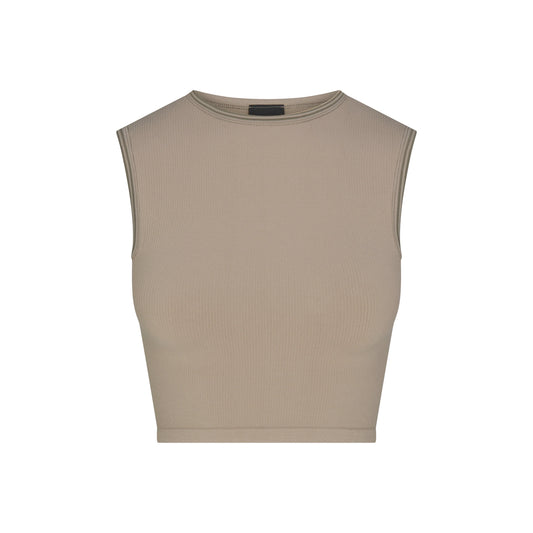 NikeSKIMS RIBBED SEAMLESS MUSCLE TANK | DRIFTWOOD