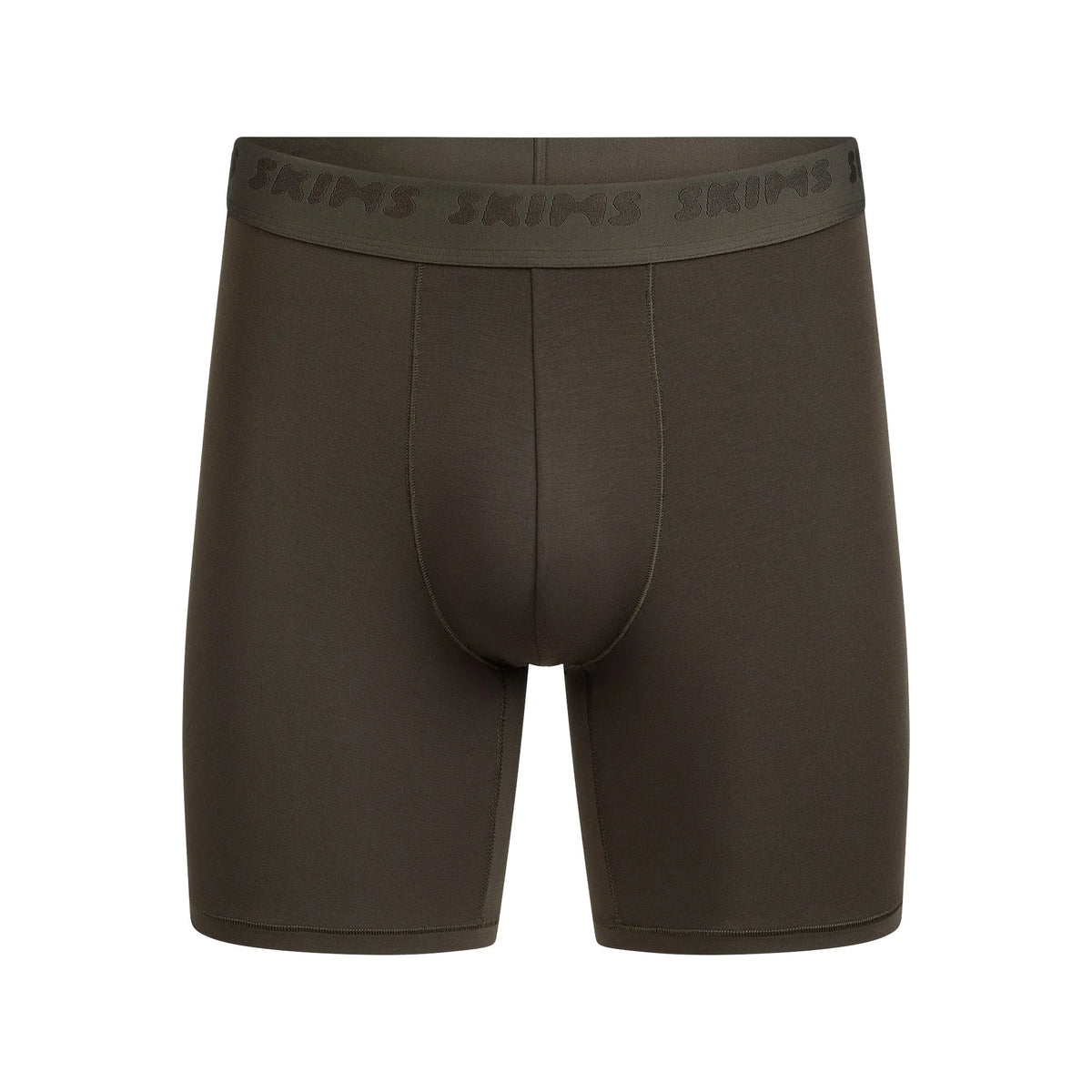 SKIMS STRETCH MENS 5" BOXER BRIEF | LODEN