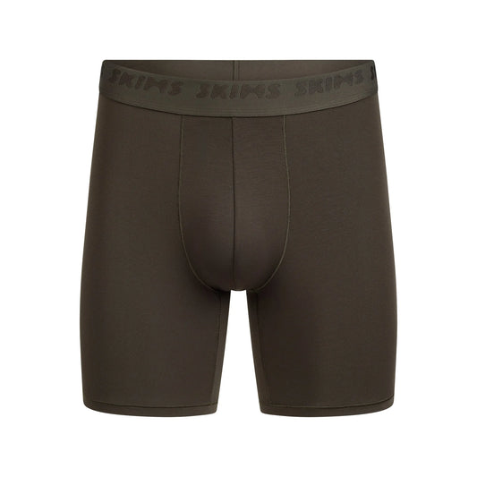 SKIMS STRETCH MENS 5" BOXER BRIEF | LODEN