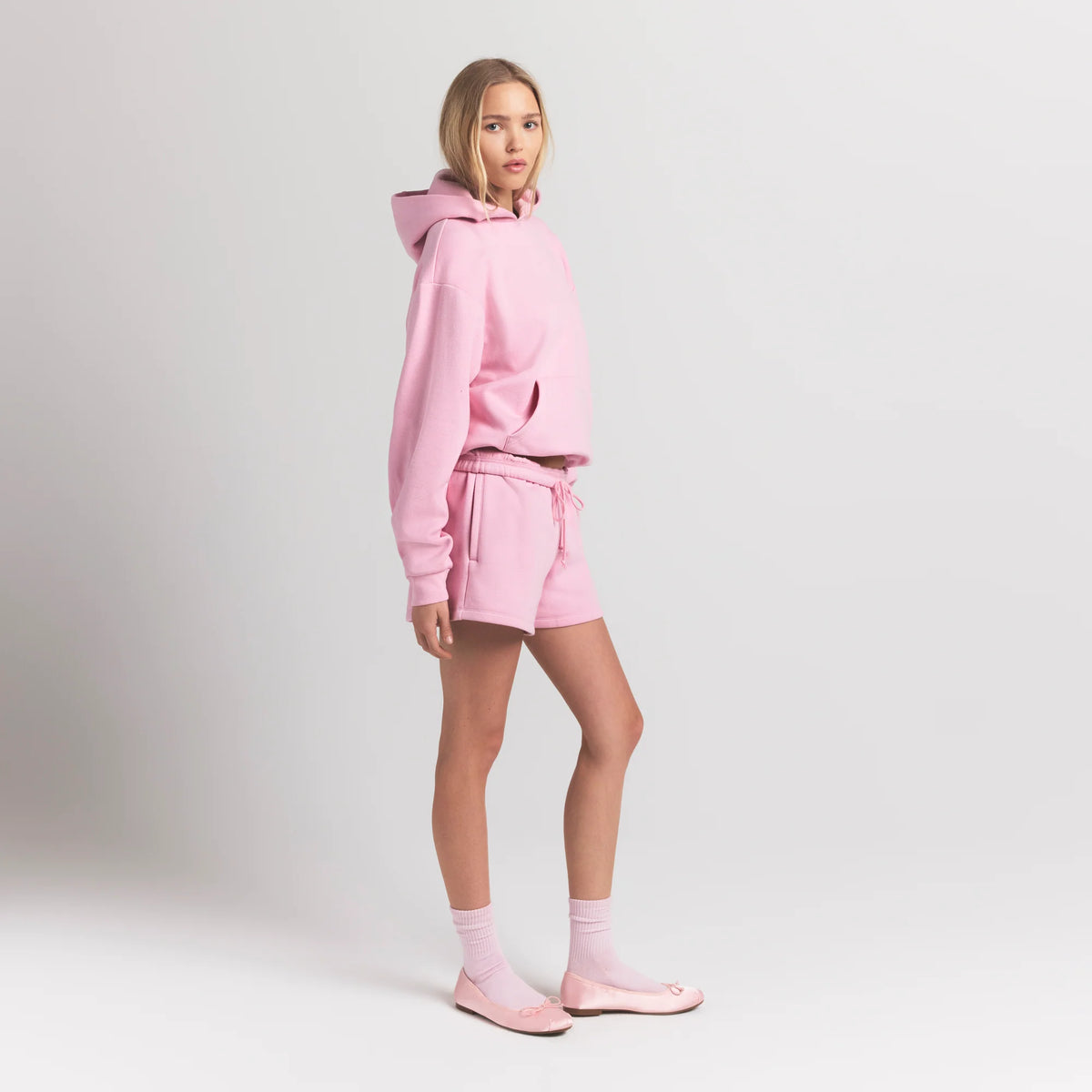 COTTON FLEECE HOODIE | HALITE